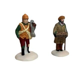 Department 56 Heritage Collection Village Street Peddlers Figurines 1990s Vintag